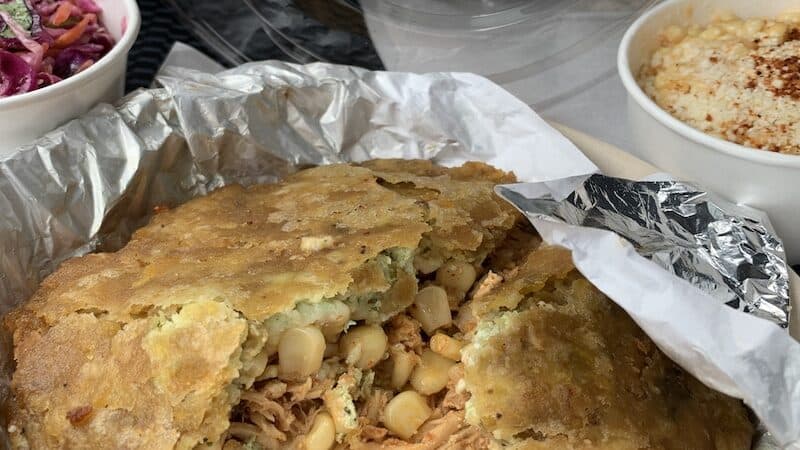 The El Chavo Patacon from Latin Quarter Kitchen. Are electronics an inevitable – and desirable – part of dining in the future. At ChefSuite in Richmond, Virginia, the answer is “yes”! Image