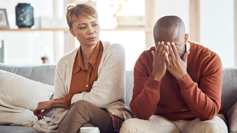 moody couple after disagreement. From Yuri Arcurs. After a dozen years without intimacy, this woman wants more – specifically, a new, or secondary, relationship. See what “Ask Amy” advises. Image