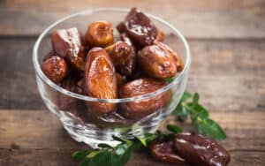 Pop dates for health. This popular nutrient-rich sweet gem is as nutritious as delicious. Add them to muffins, oatmeal, granola and more. Image