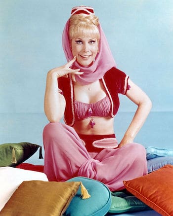 Barbara Eden as Jeannie in "I Dream of Jeannie." Courtesy NBC