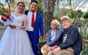When the author and her husband were gringo good luck charms for newlyweds. A frequent traveler in her youth, Naomi Beth Marcus took a trip to Central America. She asked, is it worth the hassle to travel while old? Image
