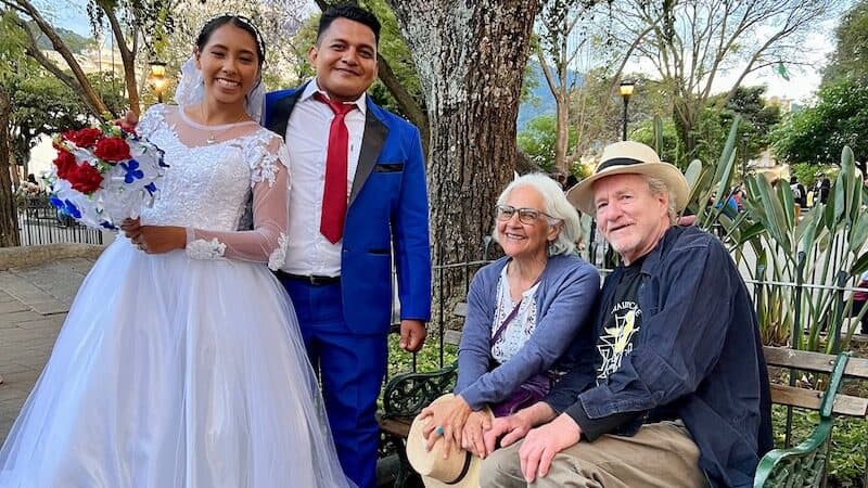 When the author and her husband were gringo good luck charms for newlyweds. A frequent traveler in her youth, Naomi Beth Marcus took a trip to Central America. She asked, is it worth the hassle to travel while old? Image
