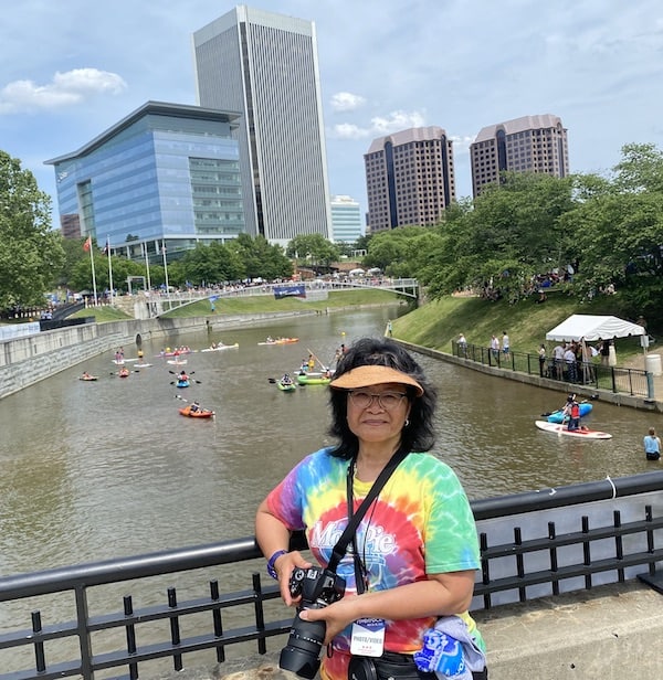 Every year amateur photographer Sue Berinato participates in the Dominion Energy Riverrock photo competition along the river in downtown Richmond.