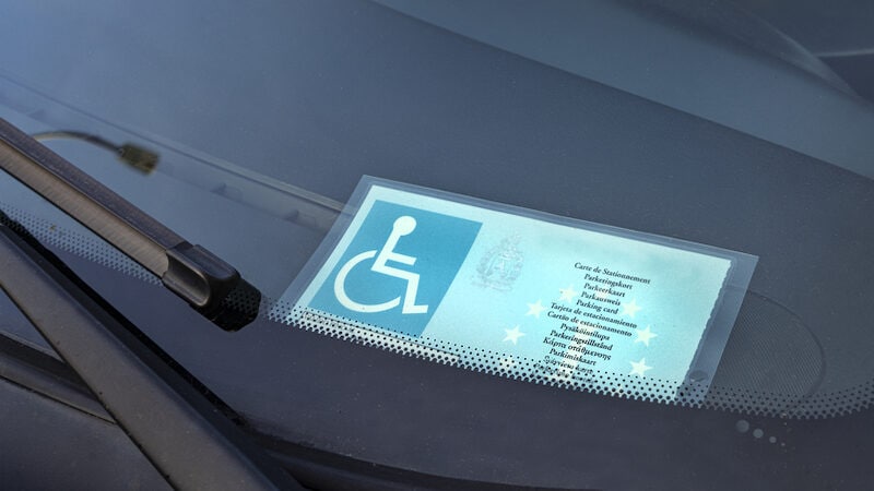 A woman resents her brother-in-law using an illegal handicap sticker and demands that her husband step in. See what advice columnist Amy Dickinson advises in “Ask Amy.” Image