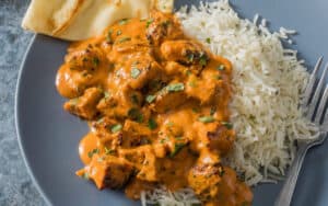 For the bold flavors of Indian food at home, without the equipment, time, or experience of a proficient South Asian chef, try this recipe for Indian Butter Chicken, aka Murgh Makhani. Image