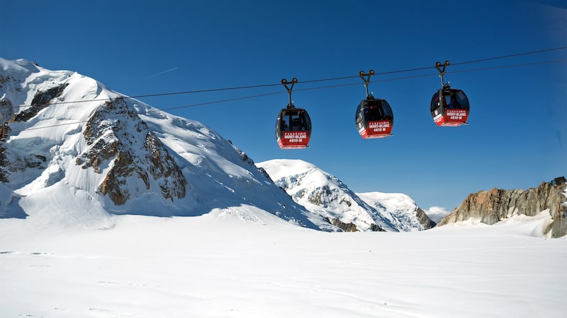 Dangle silently for 40 minutes as you glide over the glacier from France to Italy. Cable cars, a “halfway to heaven” tango, a hike on glaciers, trains and gondolas – favorite ways to enjoy Alpine scenery and destinations. Image and article by Rick Steves' Europe.
