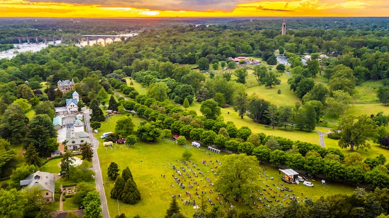 Aerial view of Maymont Concert on the Lawn, from Aarron Saldivar. Events in Richmond, Va, June 15 to 22: Learn something new, dance under the wide open sky, honor Juneteenth, chase fireflies, and more.