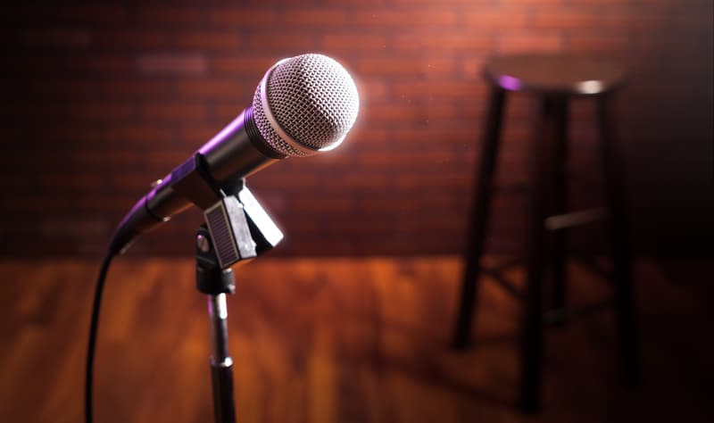 microphone at a musical set or stand-up comedy. More What’s Booming in Richmond, VA, June 8 to 15: Music, comedy, book talks, XY DNA guidance, and events honoring Juneteenth and Pride.