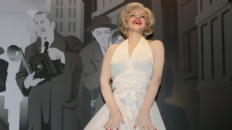 Marilyn Monroe statue at Madame Tussaud's museum, photo by Sanja Baljkas