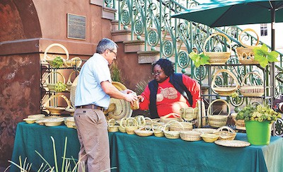 Charleston’s City Market attracts visitors seeking authentic handicrafts and Lowcountry souvenirs. Photo courtesy Charleston City Market