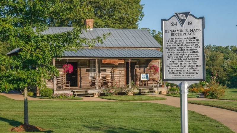 Benjamin Mays Historical Preservation Site, part of the Old 96 District in South Carolina