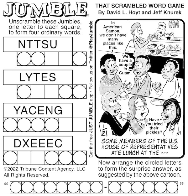 Jumble food fun puzzle, the scrambled word game, classic version