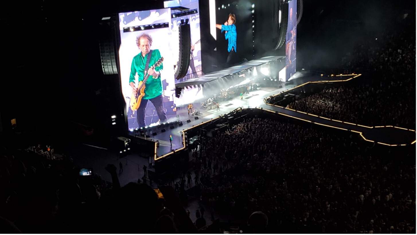 Rolling Stones concert, 2019