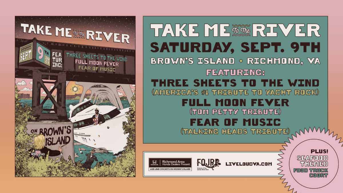 Poster for Take Me to the River event
