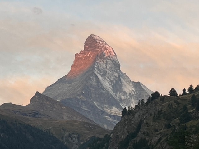 The majestic Matterhorn mountains