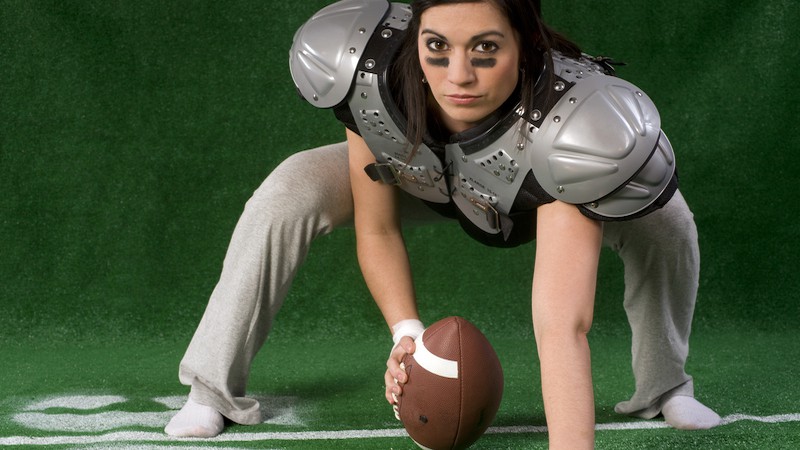 a female football player as a quarterback. Image by Chris Boswell. Some Taylor Swift fans will master the rules of football and offer ideas for improving the game, suggests columnist Mary Sanchez.