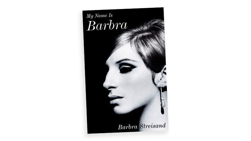 Cover of Barbra Streisand's memoir “My Name is Barbra”