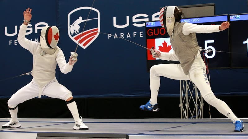 Women's foil event, October NAC - USA Fencing, CREDIT: Serge Timacheff, USA FENCING. Used for "What's Booming RVA: En Garde!"