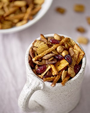 holiday Chex party mix