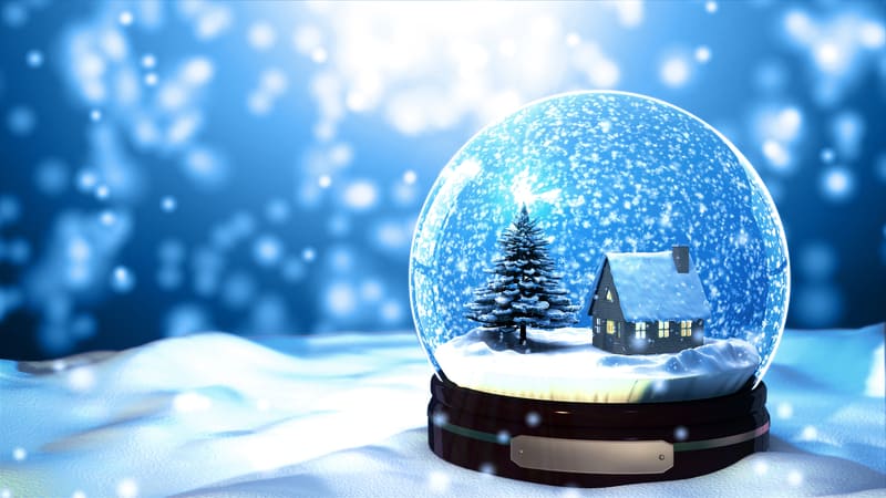 snow globe, for What's Booming, November 23 to 30