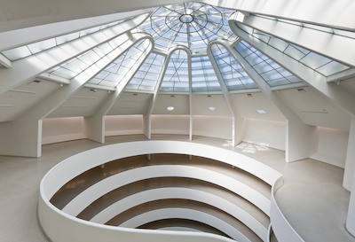 1071 Fifth Avenue; Solomon R. Guggenheim Museum in New York, New York; Architect Frank Lloyd Wright