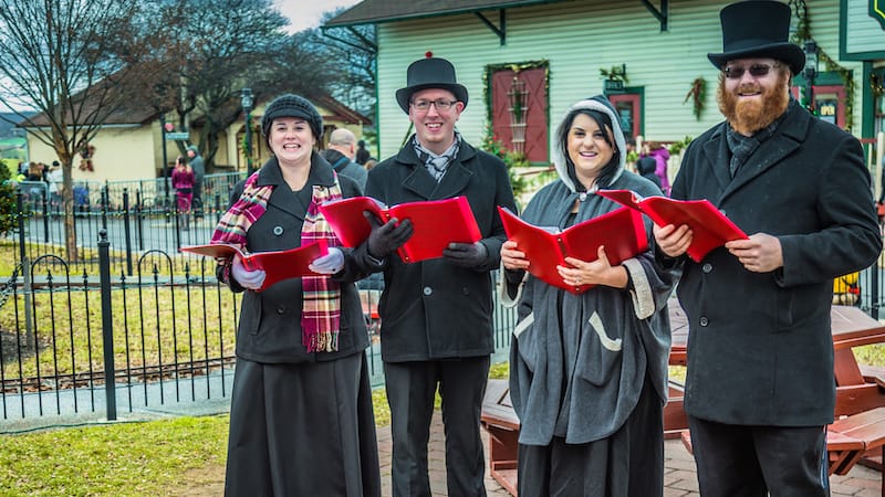 Carolers performing. By Georgesheldon. For What's Booming RVA: Your Favorite Things