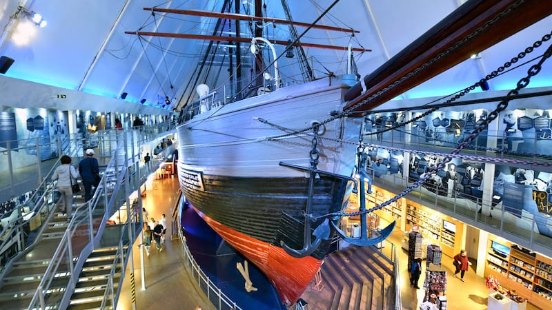 Visitors to Oslo's Fram Museum can explore the Fram, the vessel that took Norwegian explorer Roald Amundsen to Antarctica, where in 1911 he and his team were the first people to reach the South Pole. It's a surefire way to get in the Viking spirit.