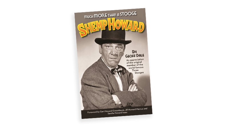 Book cover of "Much More than a Stooge: Sheep Howard" by Geoff Dale