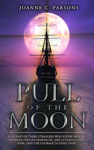Pull of the Moon, book cover, by Joanne C Parsons