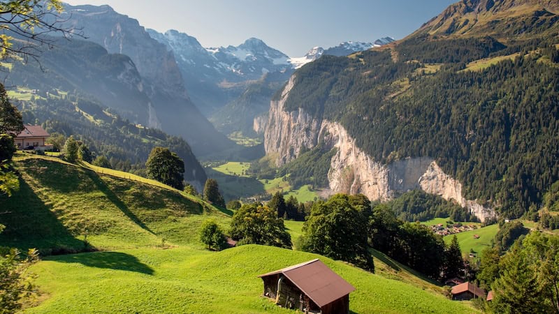 Switzerland’s Lauterbrunnen Valley looks pastoral but it hides a powerful dose of natural wonder. By Rick Steves