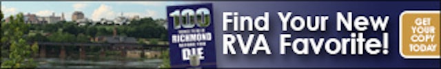 ad for 100 Things to Do in Richmond Before You Die