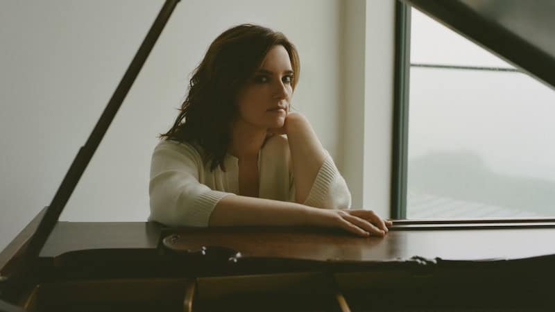 Brandy Clark at the piano. 