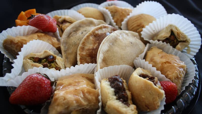 Lebanese feast, from St. Anthony's Lebanese Food Festival, Richmond, VA