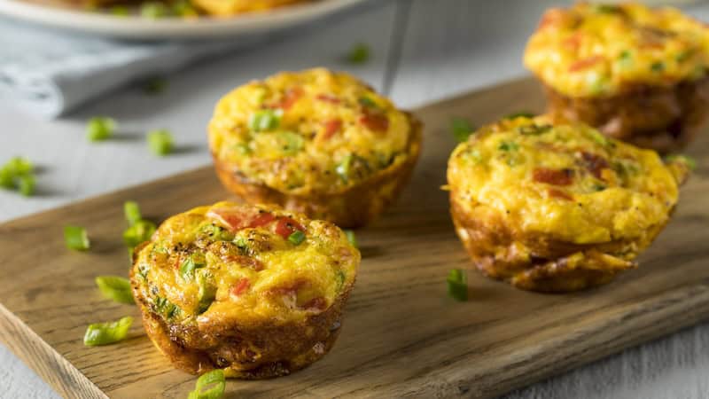 Cheesy Egg Muffins: You can personalize this recipe to suit your preferences.