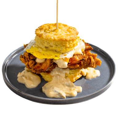 Five and Dime biscuit from Maple Street Biscuit Co. Used with What's Booming May 8