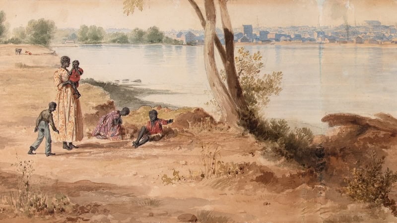 View of Richmond, part of the Un/Bound exhibition at the Virginia Museum of History & Culture. Used with What's Booming: Summer in the City