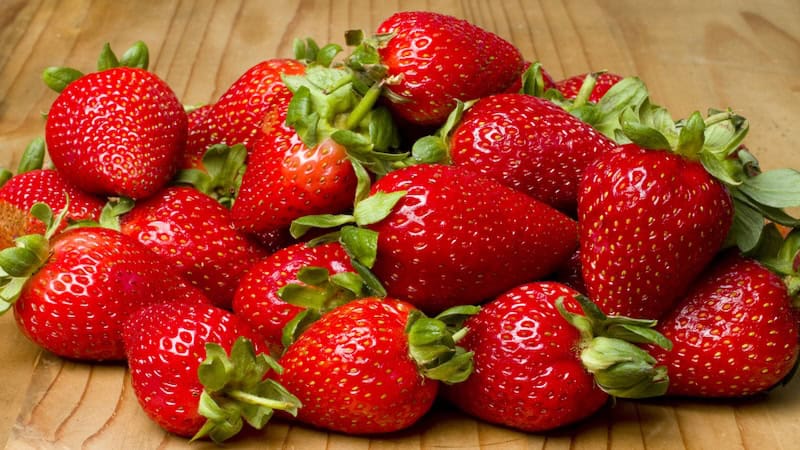Strawberries, to represent the weekend event, Strawberry Faire in Ashland. For What's Booming June 6 to 12