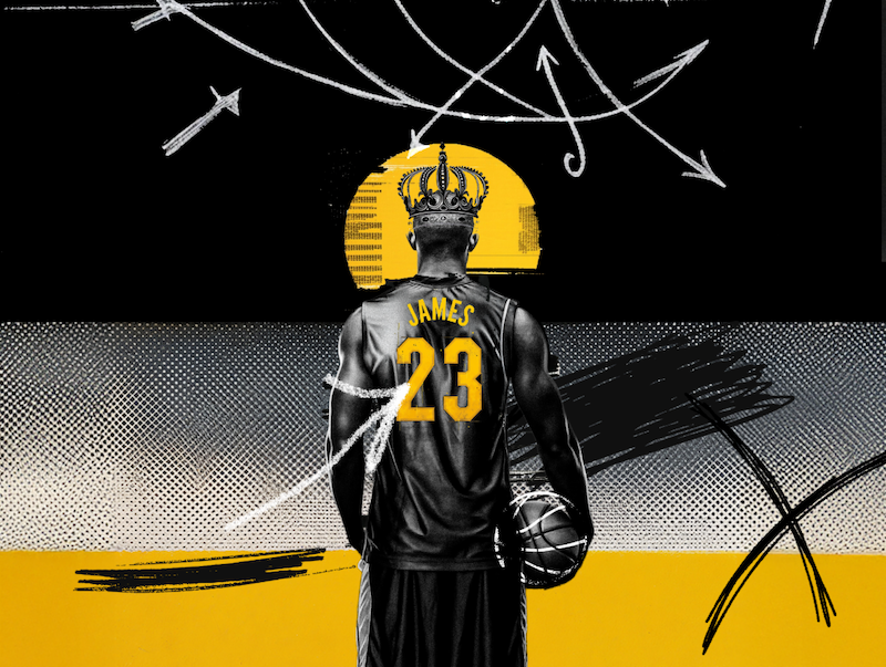 "King James" promo picture from Richmond Shakespeare for its 2025-2026 season
