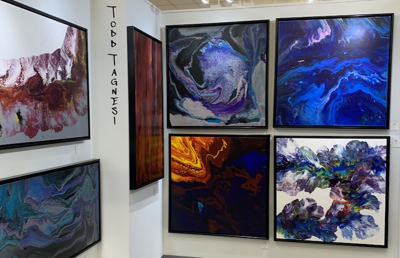 Todd Tagnesi art at Crossroads Art Center gallery in Richmond, VA