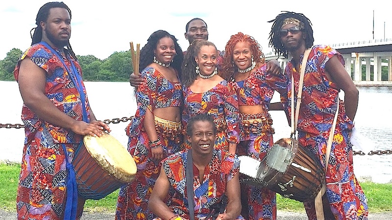 Performing group as part of Elegba's Down Home Family Reunion, as shared in What's Booming RVA: World War II Hero and Country Cooks