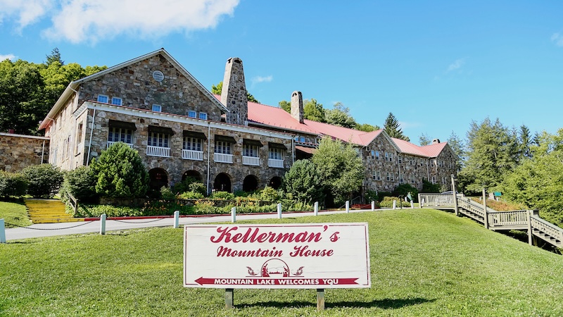 Mountain Lake Lodge, Home of the Dirty Dancing production and annual festival. Used in What's Booming: "I Carried a Watermelon"
