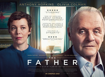 Movie poster of "The Father" Alzheimer's drama