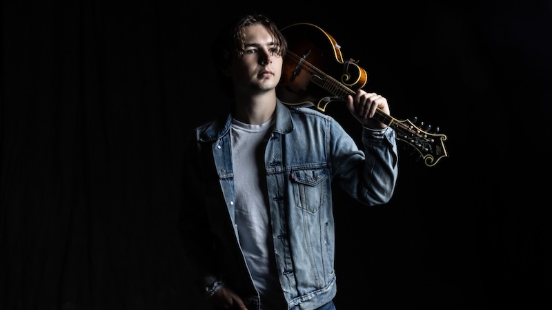 Liam Purcell, bluegrass musician. For What's Booming, August 7 to 14