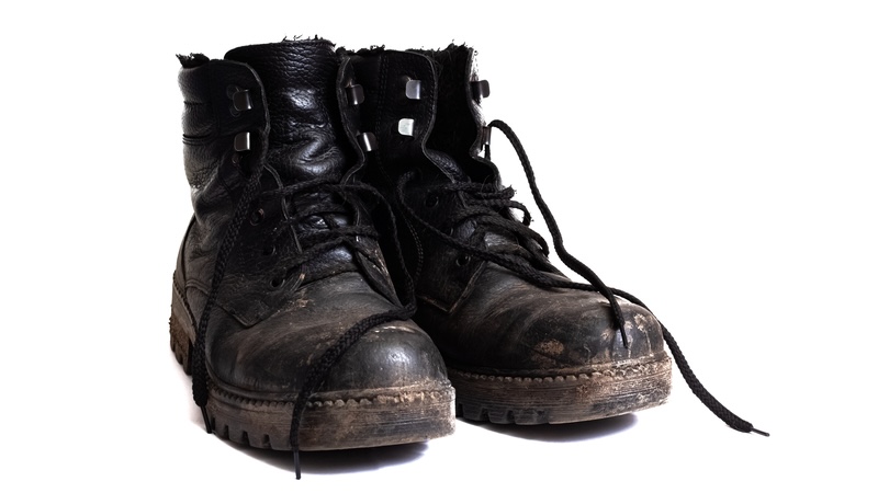 big black lace-up boots. Image by Vera Aksionava. For Connie Cook, the bunion saga means wearing ugly cumbersome shoes