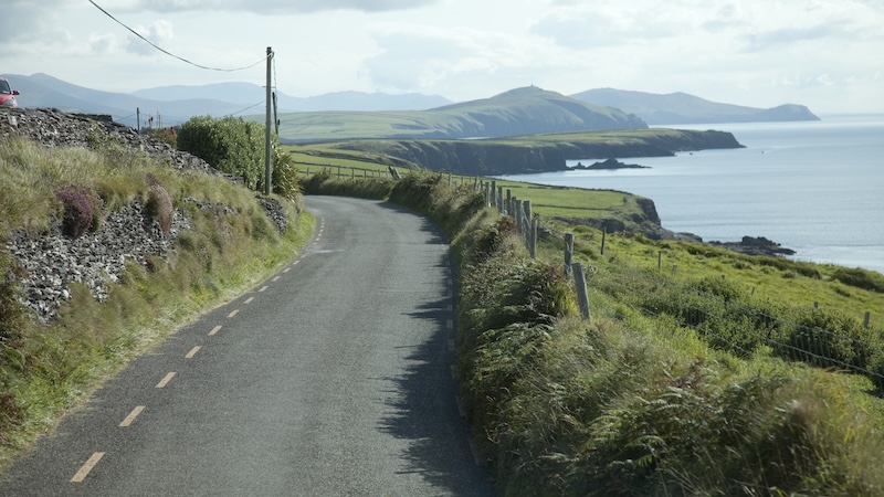 In countryside Britain and Ireland, the road can get quite narrow – and pulling over to let vehicles pass is common, an important consideration when driving British and Irish. CREDIT: Dominic Arizona Bonuccelli, Rick Steves’ Europe.