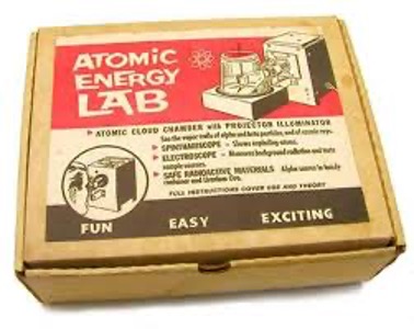 Atomic Energy Lab, one of the "dangerous toys of the '50s"