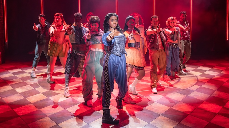 May 12 Rachel Simone Webb and the company of the North American Tour of & JULIET - Photo Credit Matthew Murphy smaller version (2) (1)