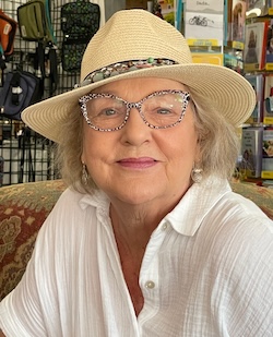 Sherrill Pool Elizondo at Bella La Brew in Rockport, Texas, 2025