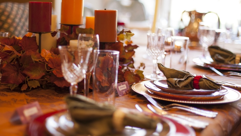 Thanksgiving table. By Emily Lee. This overwhelmed holiday hostess has had it – it’s not just Thanksgiving dinner, but extended family members expect to stay at her house as well.