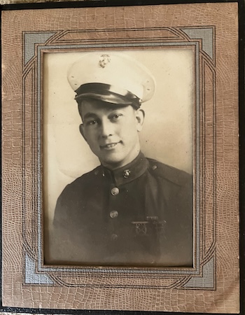 The special uncle in his military portrait.
